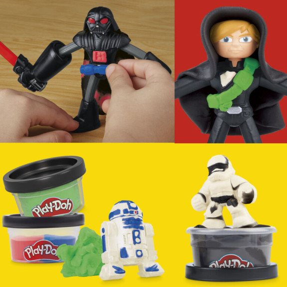 Star Wars světelné meče Play-Doh