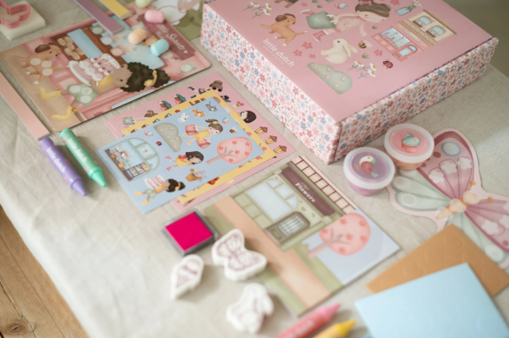 Kreativní sada XL Rosa & Friends Little Dutch