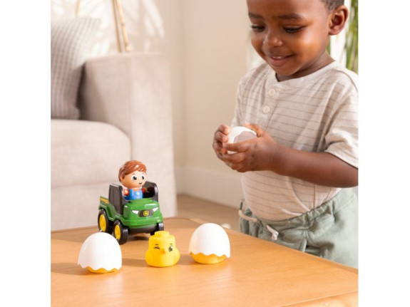 Postav si kamaráda - set s kuřátky John Deere Kids