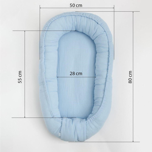 Mušelínové hnízdečko pro miminko New Baby