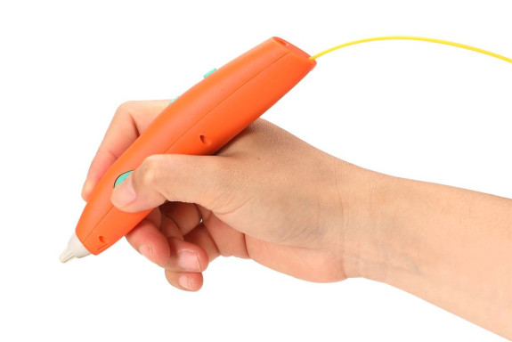 3D pero oranžové základní sada 10 náplní 10 šablon Wiky