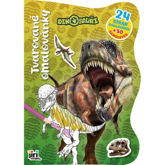 Tvarované omalovánky Dinosauři