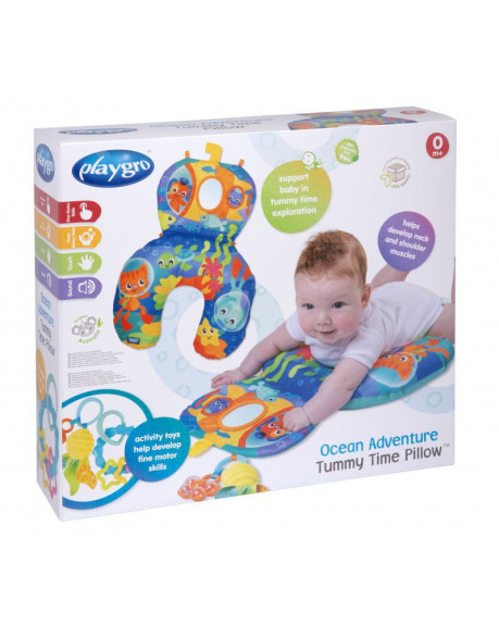 Polštářek pro hru na bříšku Playgro