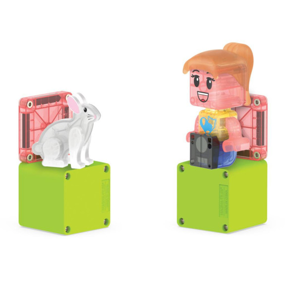 Magnetická stavebnice Pet Playhouse 50 dílů