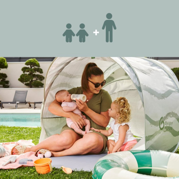 Skládací UV stan Moov & Protect Green Lagoon Babymoov