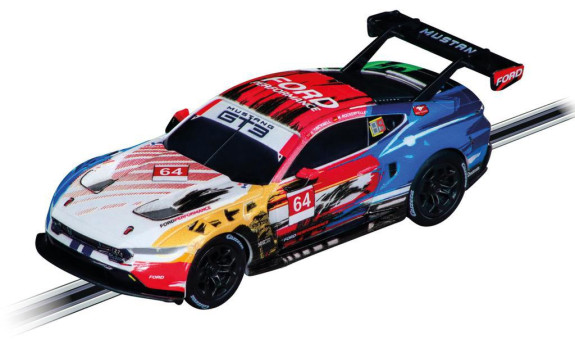 Auto Carrera Go!!! Ford Mustang GT3 Champion Spirit plastové 11 cm