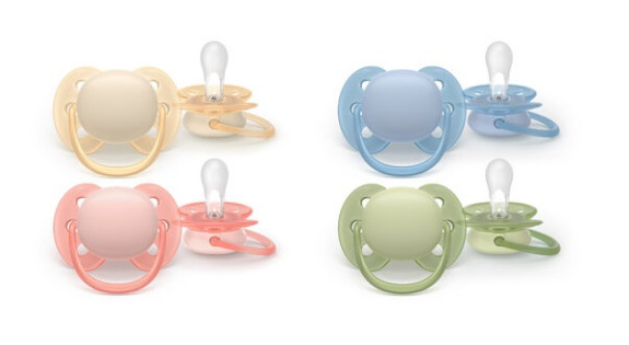 Šidítko Ultrasoft Premium 0-6 m 2 ks Philips Avent