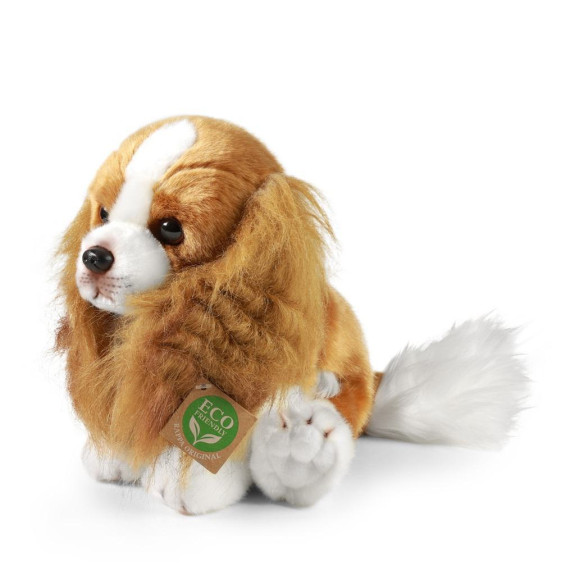 Plyšový pes kavalír king Charles španěl 28 cm Eco-Friendly Rappa