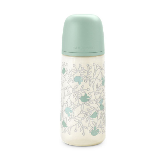 Kojenecká láhev 360 ml fyziologická L Birdies Suavinex
