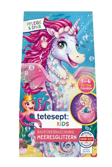 Kids Koupelová koule Mořský třpyt 173 g Tetesept