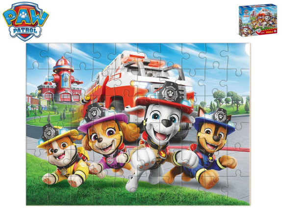 Puzzle 32 x 23 cm Záchranářská stanice Adventure Bay 60 dílků Paw Patrol