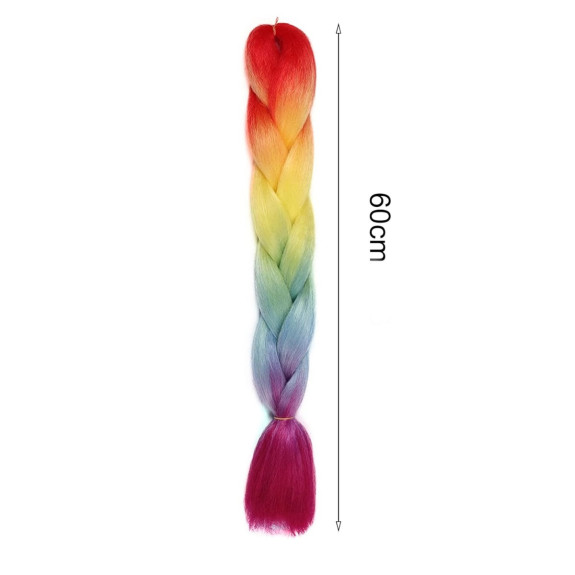 Pletený copánek Jumbo 60 cm FunCo