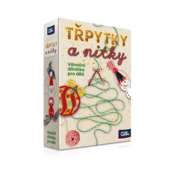 Třpytky a nitky - Vánoční dílnička Albi