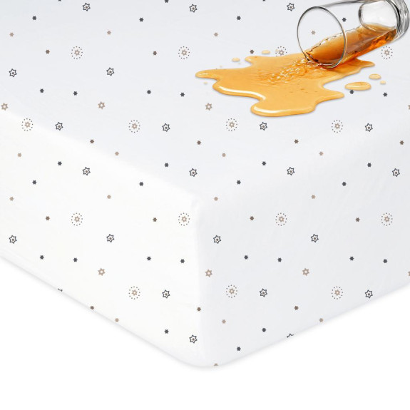 Nepromokavé prostěradlo jersey Print 70 x 140 cm Babymatex