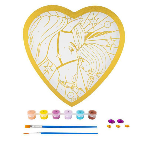 Malování podle čísel Unicorn Academy