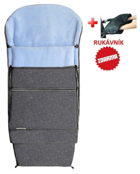 Fusak Combi EXTRA zimní 3v1 Emitex + RUKÁVNÍK ZDARMA