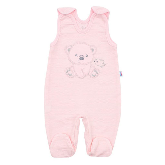 Kojenecká soupravička do porodnice New Baby Sweet Bear růžová