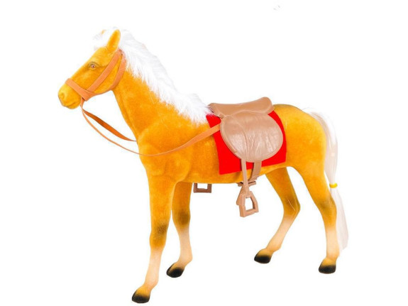 Kůň se sedlem 35 cm