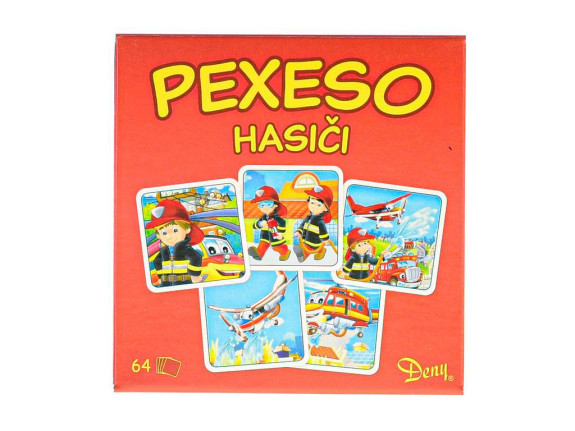 Pexeso Hasiči 64 ks
