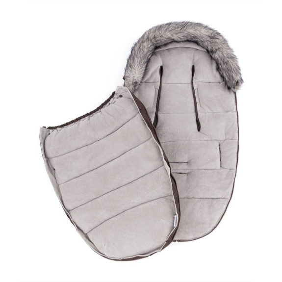 Set zimní fusak Comfy 4 v 1 + rukavice na kočárek Furry Petite & Mars