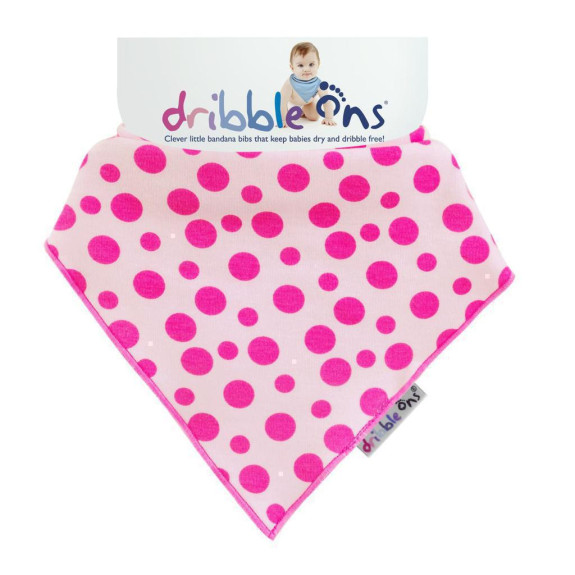 Bryndáček + šáteček DRIBBLE ONS 1ks DESIGNER