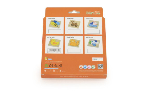 Dřevěné puzzle pro nejmenší - Kačenka