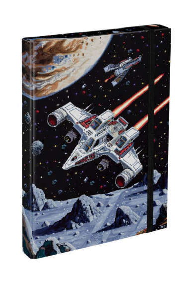 Desky na školní sešity A4 Pixel Space Baagl