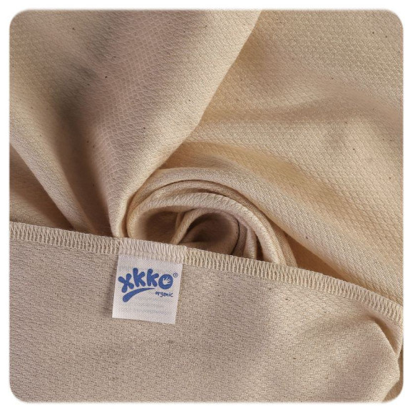 Pleny z biobavlny Organic 50 x 50 cm Bird Eye Natural 5 ks Xkko