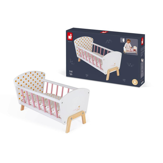 Postýlka pro panenku Candy Chic Janod