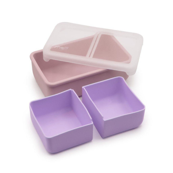 Silikonový bento box na svačinu 700 ml Melii