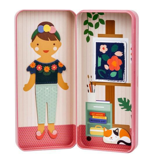 Petit Collage Magnetické puzzle Umělkyně