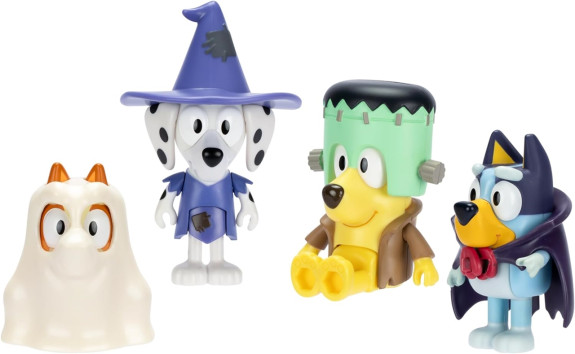Maškarní párty sada 4 figurky Bluey