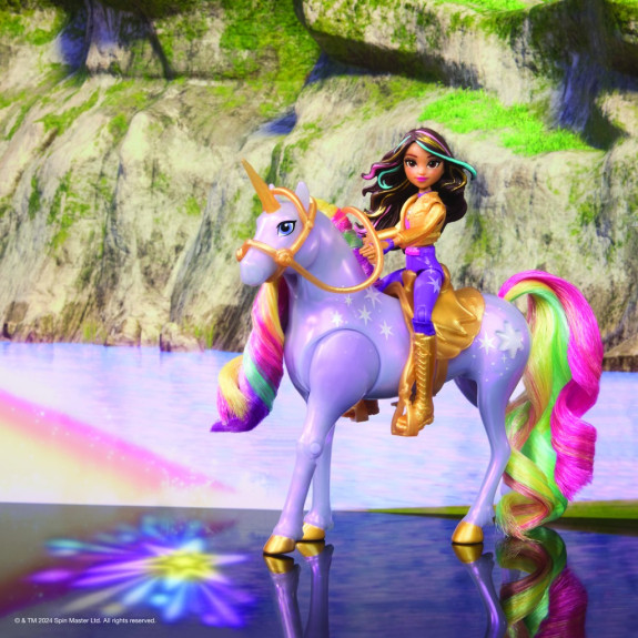 Unicorn academy světelný jednorožec a figurka Sophia & Wildstar 11 cm