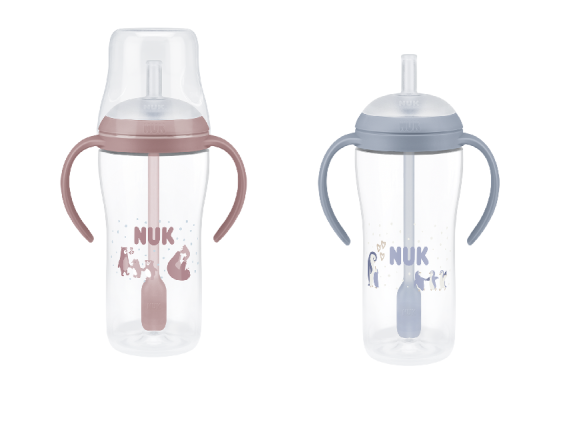 Lahvička na učení s brčkem Perfect Match 260 ml Nuk 