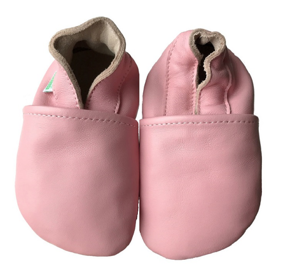 Kožené capáčky Barefoot Vel. M (6-12 měs.) Hopi Hop