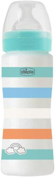 Láhev kojenecká Well-being silikon 330 ml Chicco