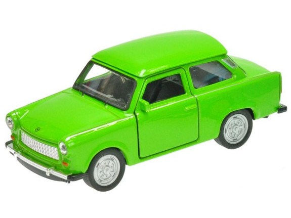 Auto Trabant 11cm kov na zpětné natažení