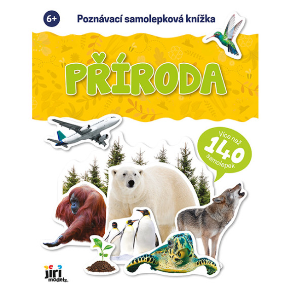 Poznávací samolepková knížka Příroda
