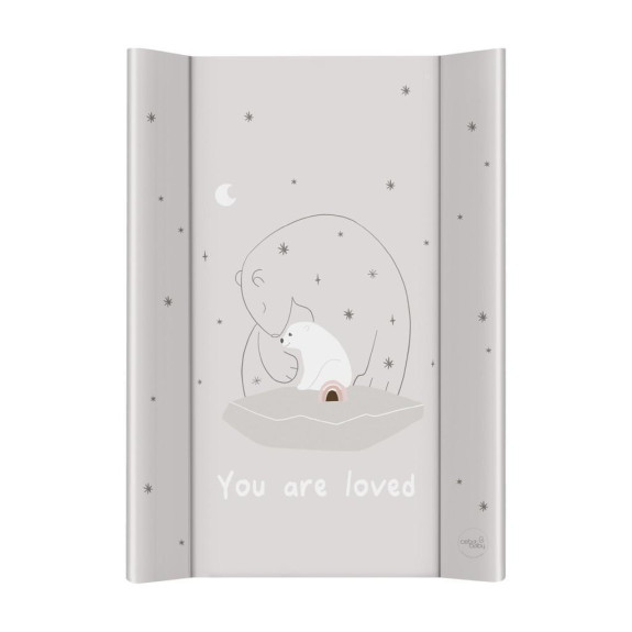 Podložka přebalovací 2-hranná s pevnou deskou 50 x 70 cm Basic Ceba