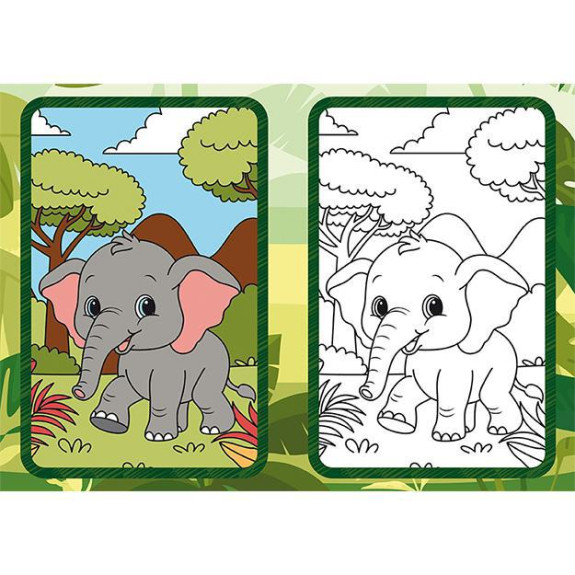 Omalovánky A5 Zoo