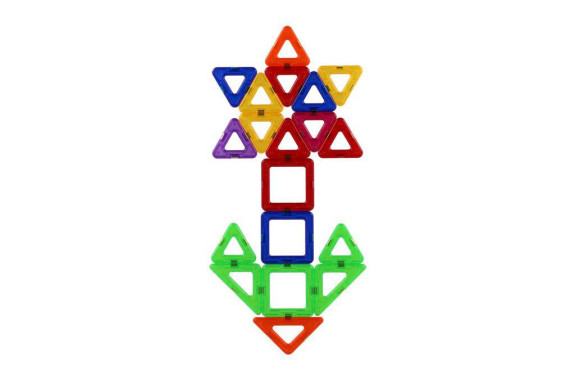 Magnetická stavebnice magneted 50 ks