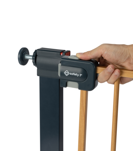 Zábrana Easy Close Metal Wood Effect Safety 1st