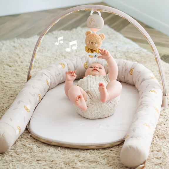 Hnízdo pro miminko s hrazdou Little Explorer Taf Toys