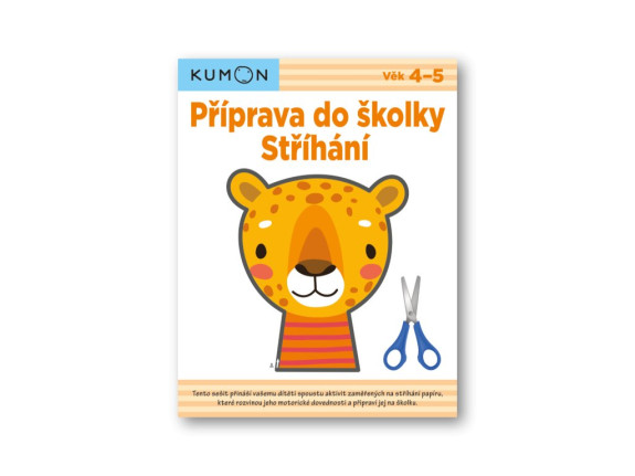 Příprava do školky Stříhání