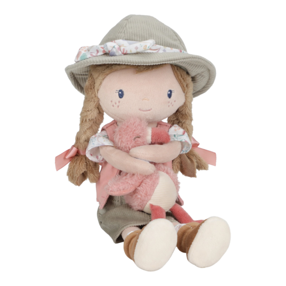 Panenka Ranger Rosa 35 cm Safari Friends Little Dutch