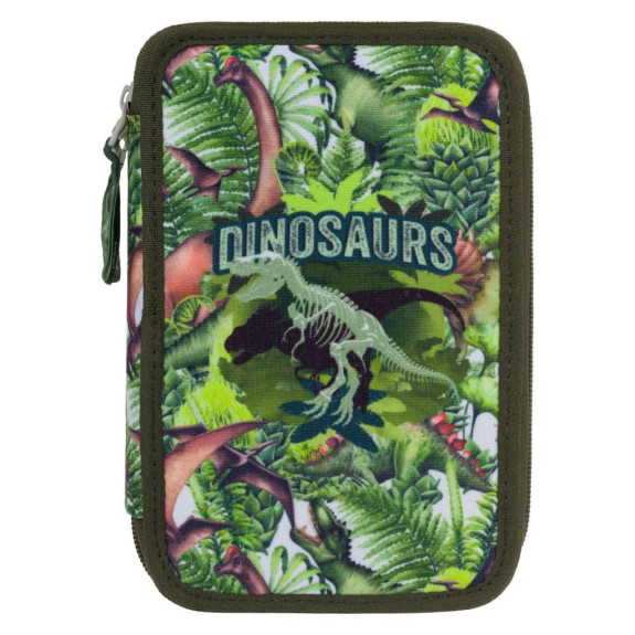 Školní penál dvoupatrový Dinosaurs Baagl