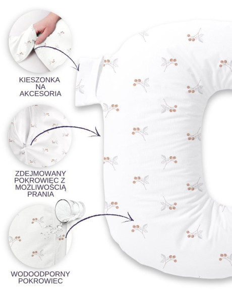 Polohovací polštář MiniRelax jersey 150 cm Babymatex