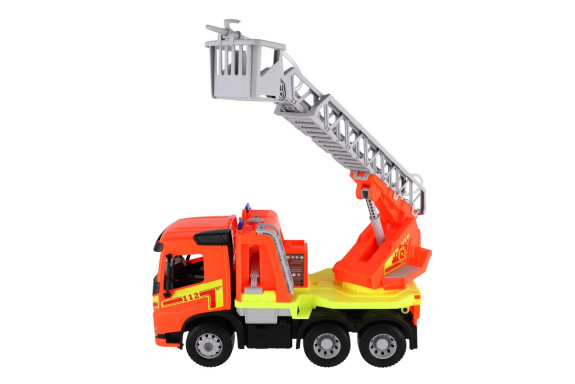 Auto hasiči s žebříkem Volvo Worxx 48 cm 1:15