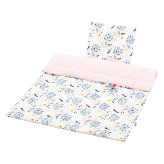 Oboustranný Set z Velvet do kočárku New Baby