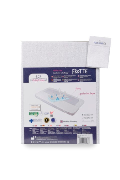 Froté chránič matrace 80 x 160 cm Babymatex